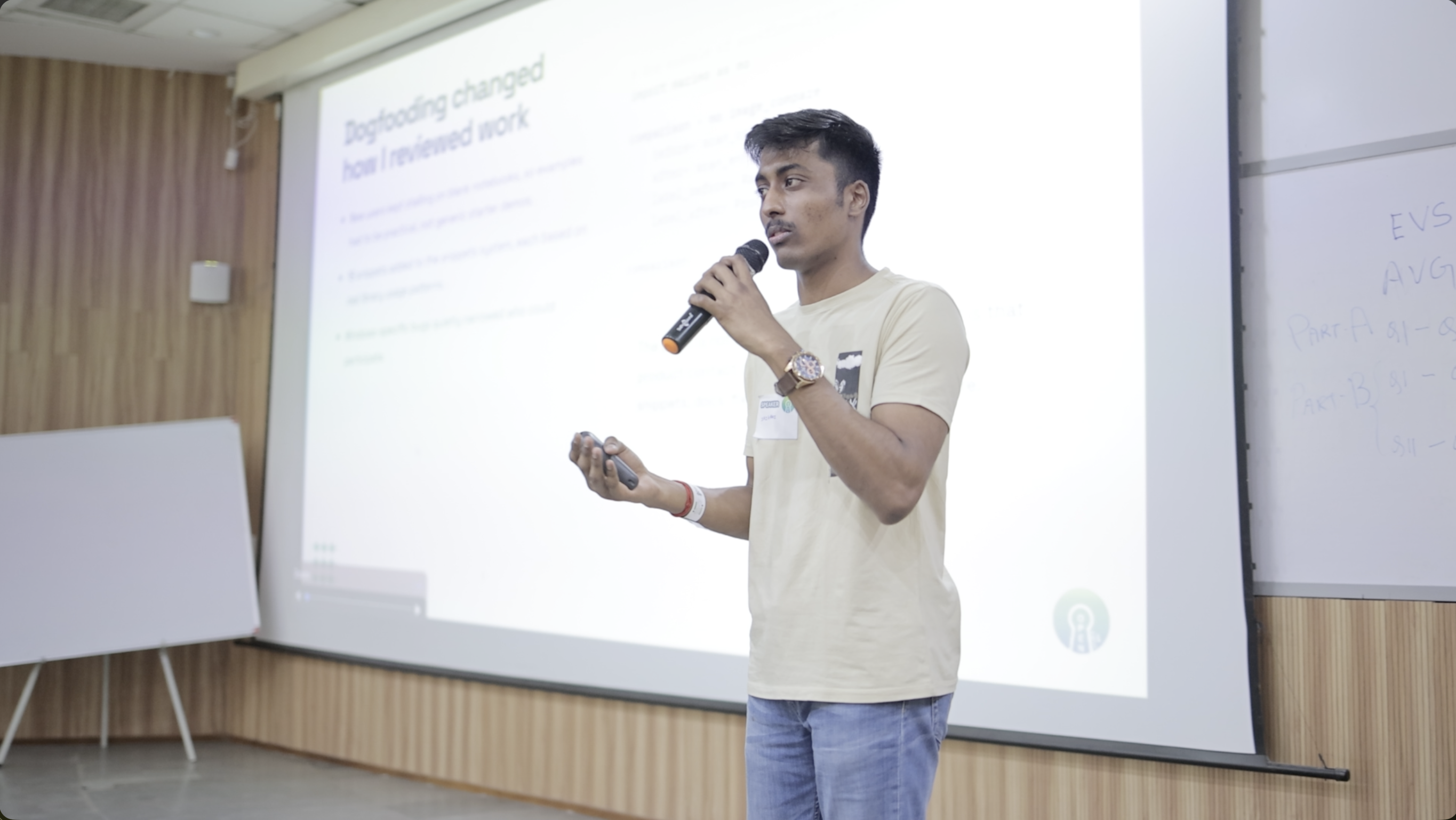 Slide: On Dogfooding