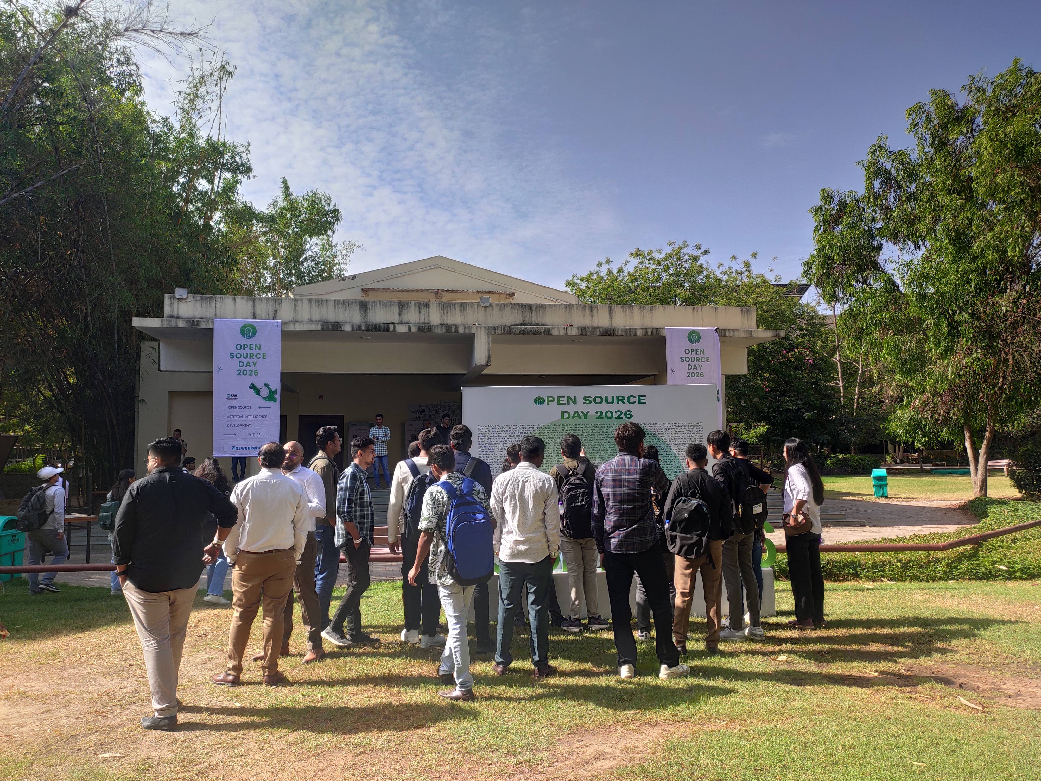 Wildlife on campus at DAIICT