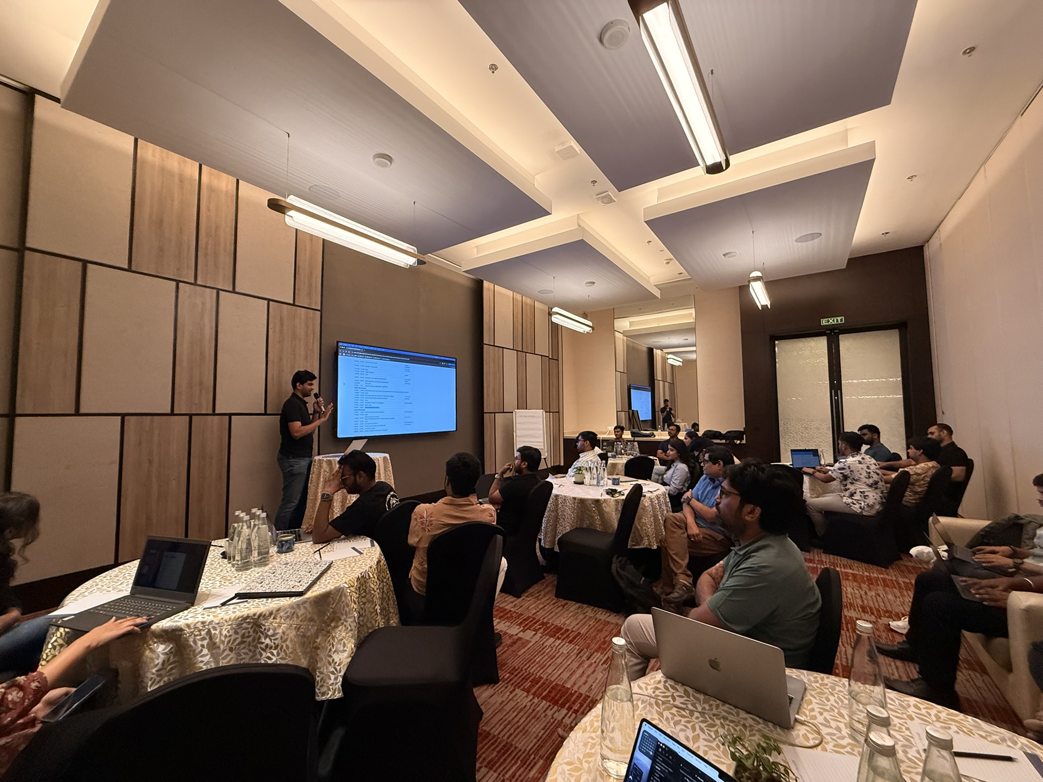 Event introduction by KC