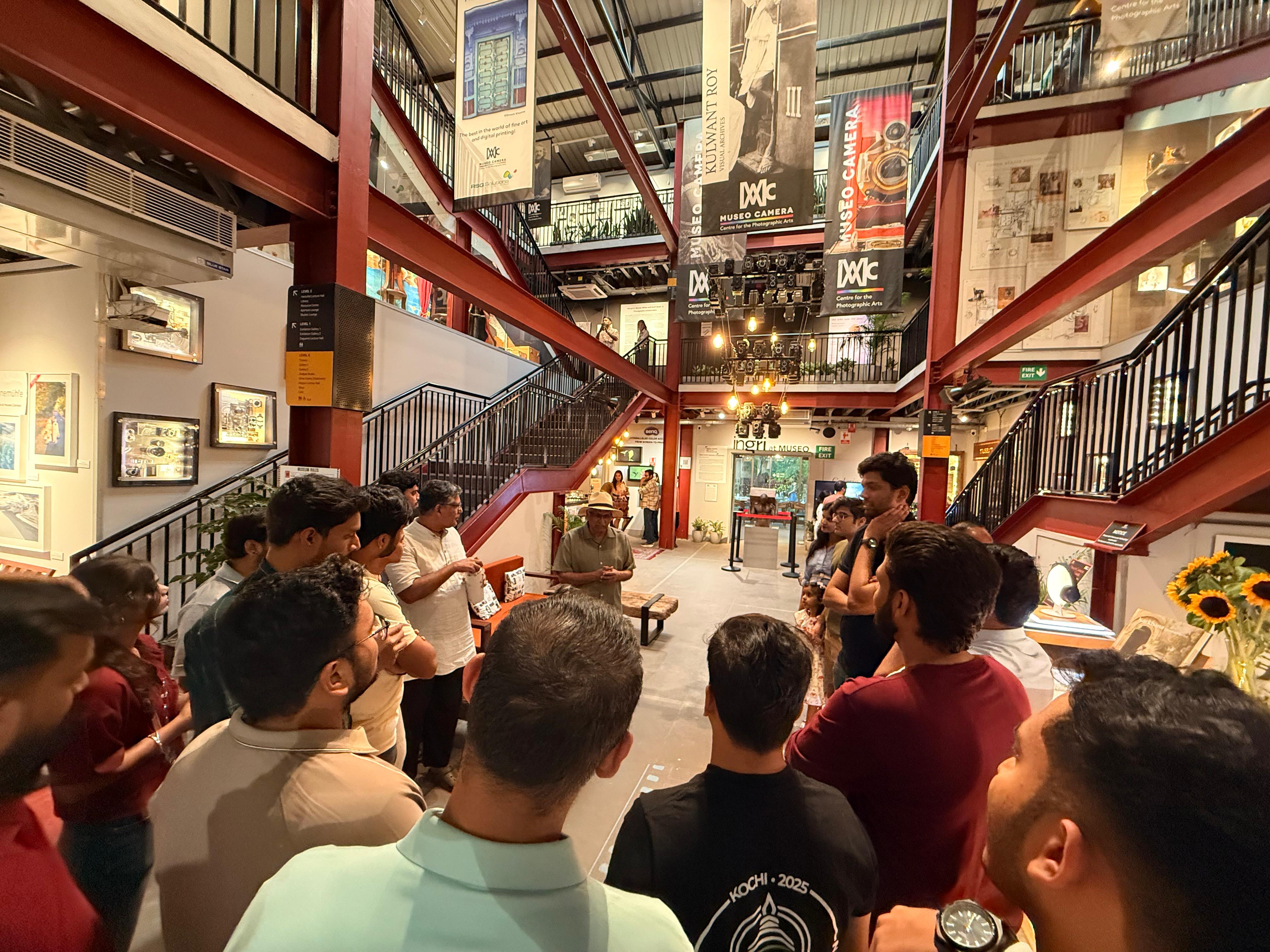 Guided tour inside Museo Camera