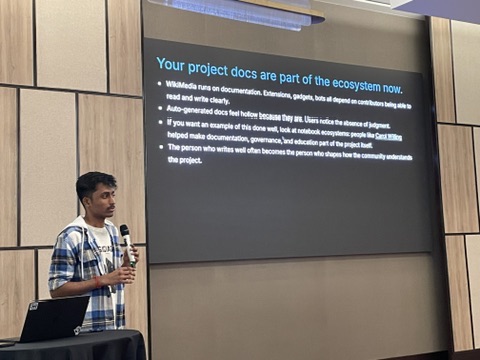Your project docs are part of the ecosystem