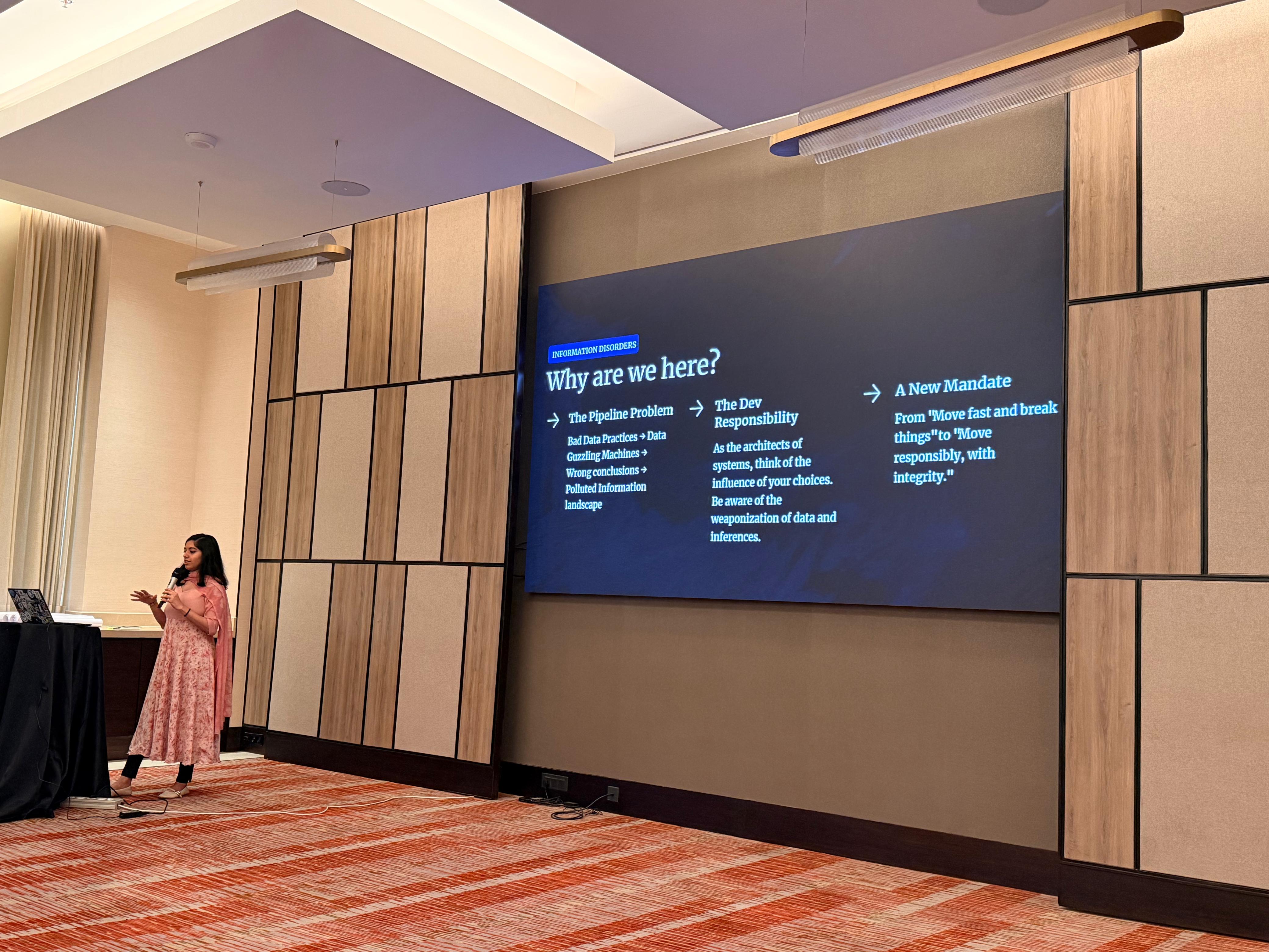 The developer responsibility